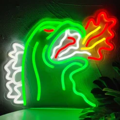 Neon Godzilla Cracheur de Feu
