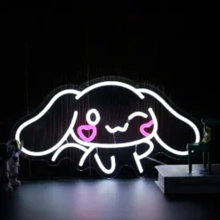 Neon Cinnamoroll Hello Kitty
