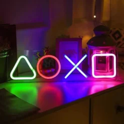 Alternative view of Neon Boutons Manette Playstation