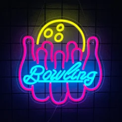 Alternative view of Neon Bowling Rétro