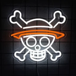 Neon Jolly Roger One Piece