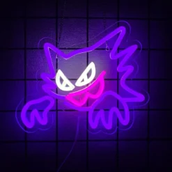 Neon Pokémon Ectoplasma Sourire Rose