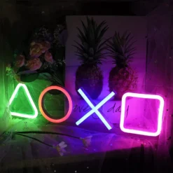 Neon Boutons Manette Playstation