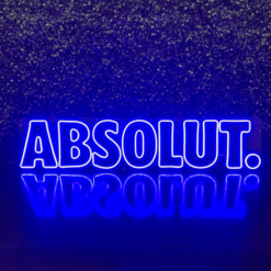Neon Absolut Vodka