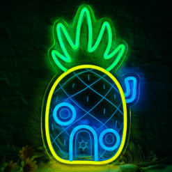 Neon Ananas Bob l’Éponge