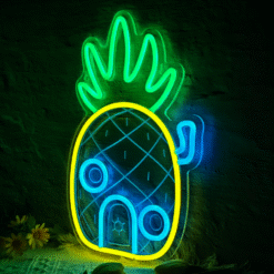 Neon Ananas Bob l’Éponge