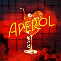 Neon Apérol Spritz Verre