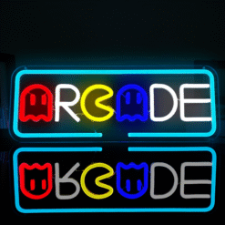 Neon Arcade Pacman