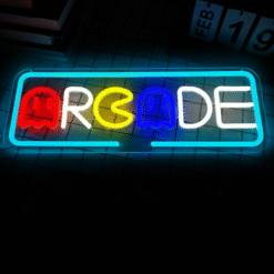 Neon Arcade Pacman