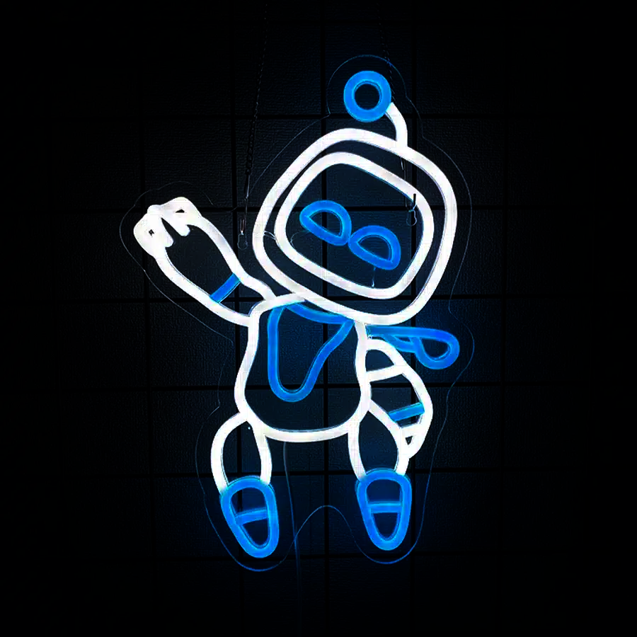 Neon Astro Bot