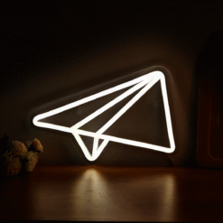 Neon Avion en Papier