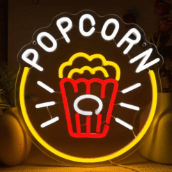Neon Bar à Popcorn