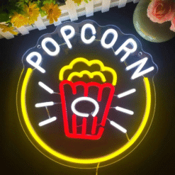 Neon Bar à Popcorn