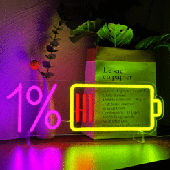 Neon Batterie Faible