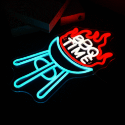 Neon BBQ Time