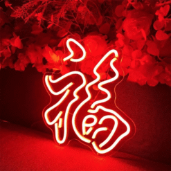 Neon Bonne Fortune Chinois