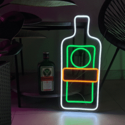 Neon Bouteille Jägermeister