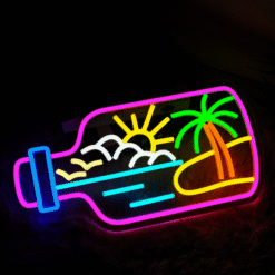Neon Bouteille Plage