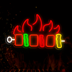 Neon Brochette Barbecue