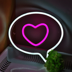 Neon Bulle Coeur
