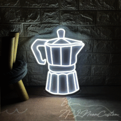 Neon Cafetière Italienne