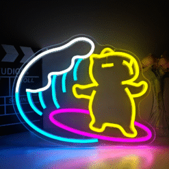 Neon Capybara Surf