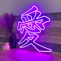 Neon Caractère Chinois Amour