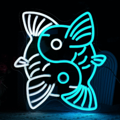 Neon Carpe Koï Yin Yang