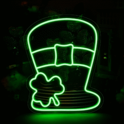 Neon Chapeau Saint-Patrick