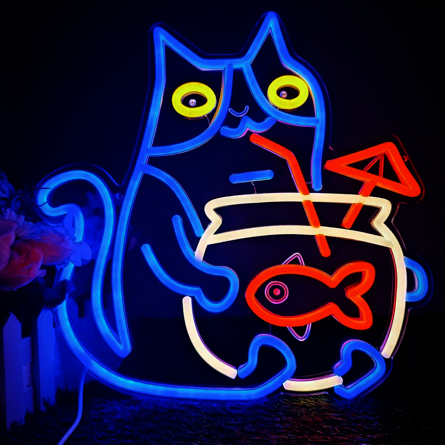 Neon Chat Aquarium