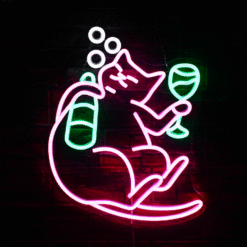Neon Chat Ivre