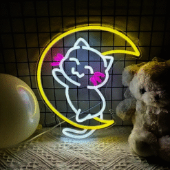 Neon Chat Lune