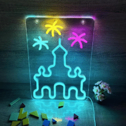 Neon Château Disneyland