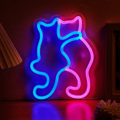 Neon Chats Calin