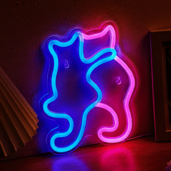 Neon Chats Calin