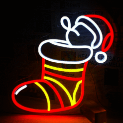 Neon Chaussette Noël
