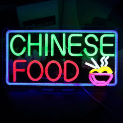 Neon Chinese Food