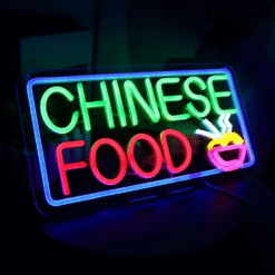 Neon Chinese Food