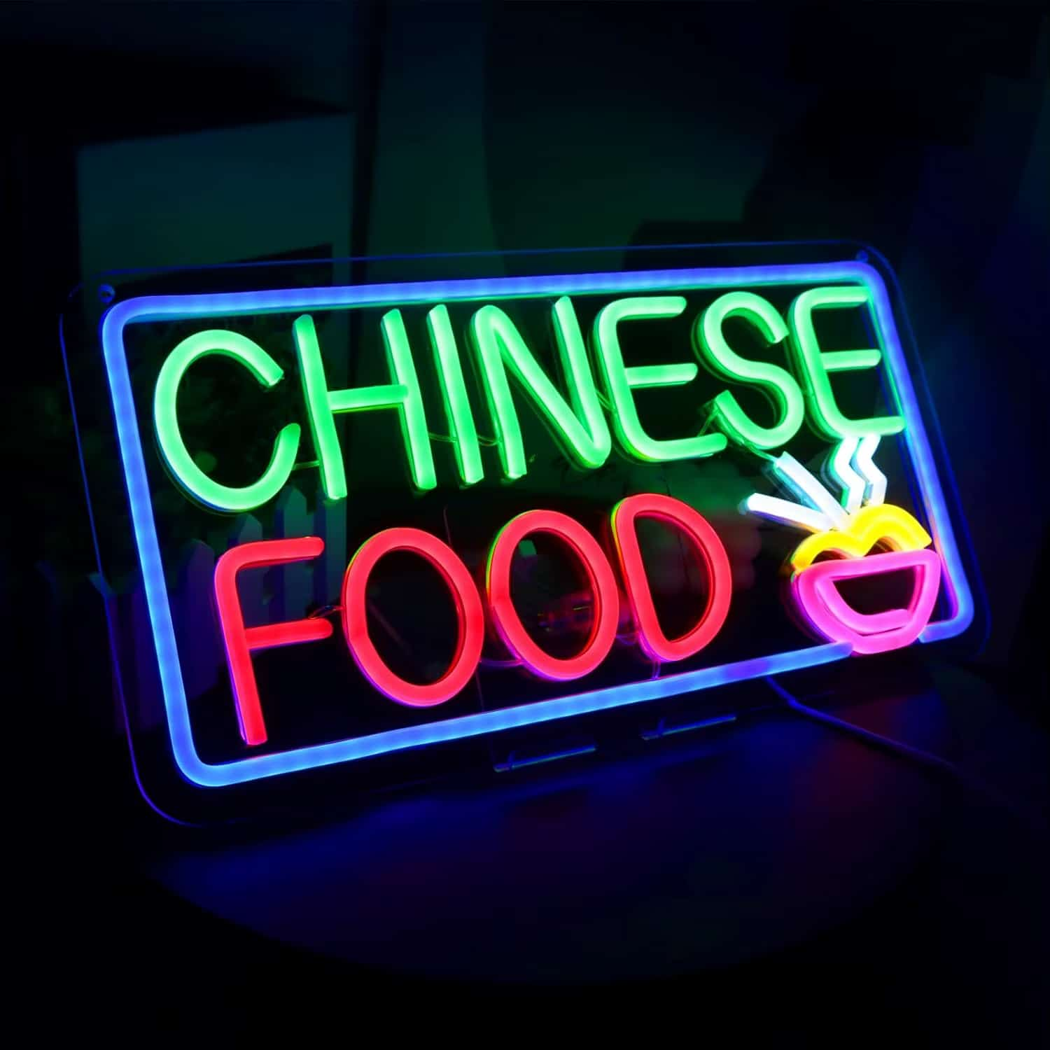 Neon Chinese Food