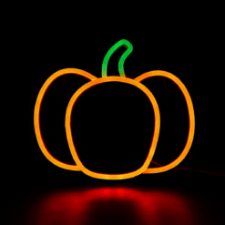 Neon Citrouille