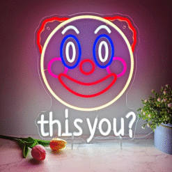 Neon Clown Meme This You