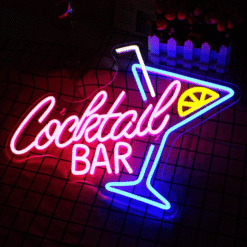 Neon Cocktail Bar
