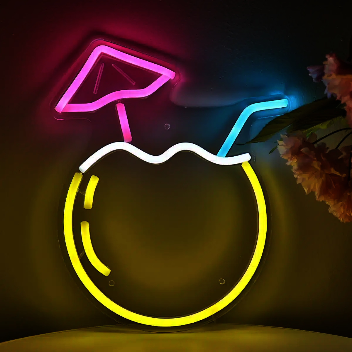 Neon Cocktail Noix de Coco