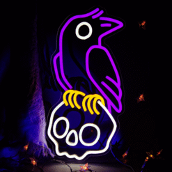 Neon Corbeau Crâne