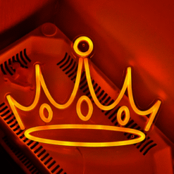 Neon Couronne Jaune