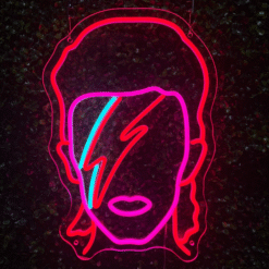 Neon David Bowie