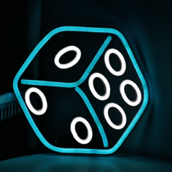 Néon Dé à jouer