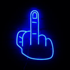 Neon Doigt d’honneur