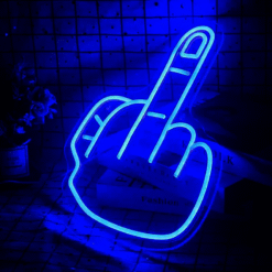 Neon Doigt d’honneur