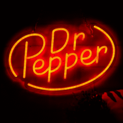 Neon Dr Pepper